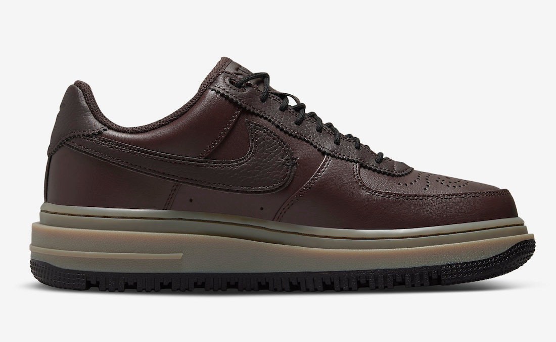 air force 1 leather brown