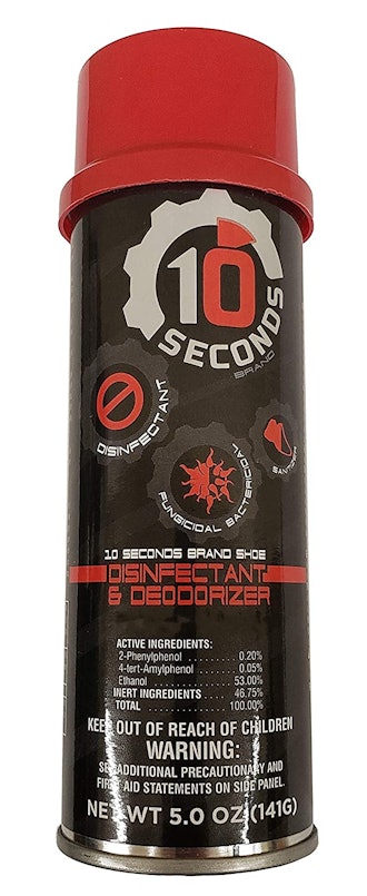 10-Seconds Shoe Deodorizer And Disinfectant (5 Oz)
