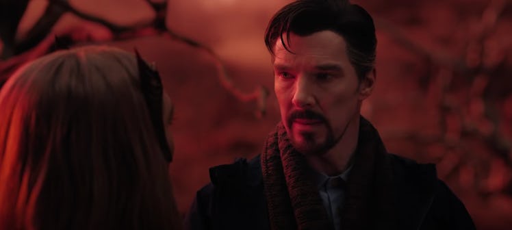 Benedict Cumberbatch as Stephen Strange in Doctor Strange in the Multiverse of Madness