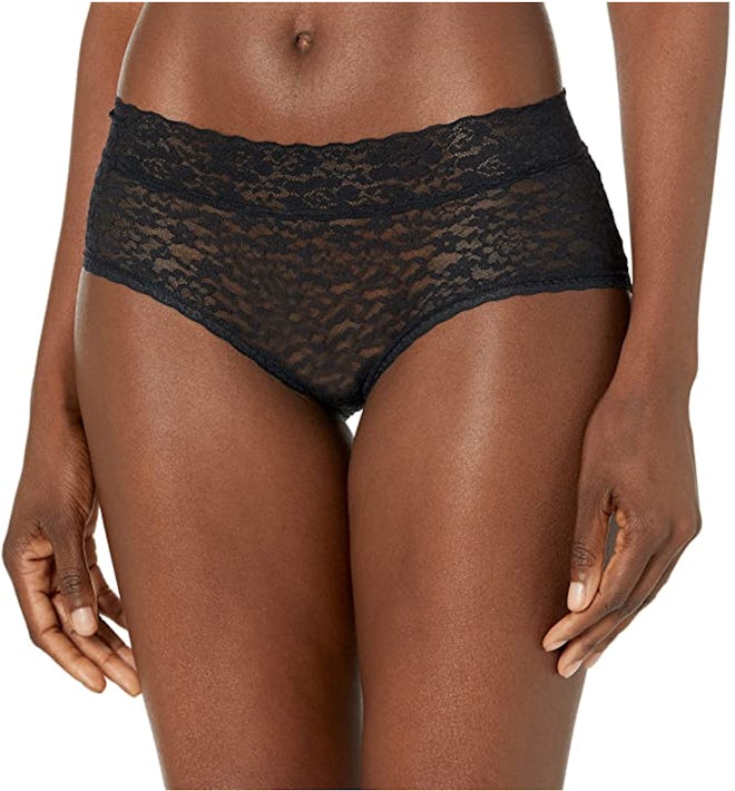 Amazon Essentials Lace Stretch Hipster Underwear (4-Pack)