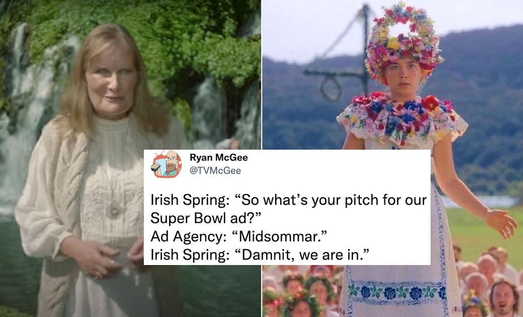 Tweets About Irish Spring's 'Midsommar'-Esque Super Bowl Commercial