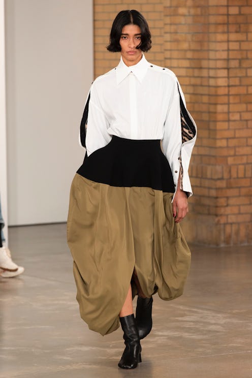 ball gown skirt at proenza schouler