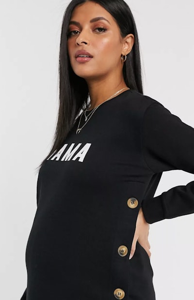 Maternity Mama Nursing Sweatshirt