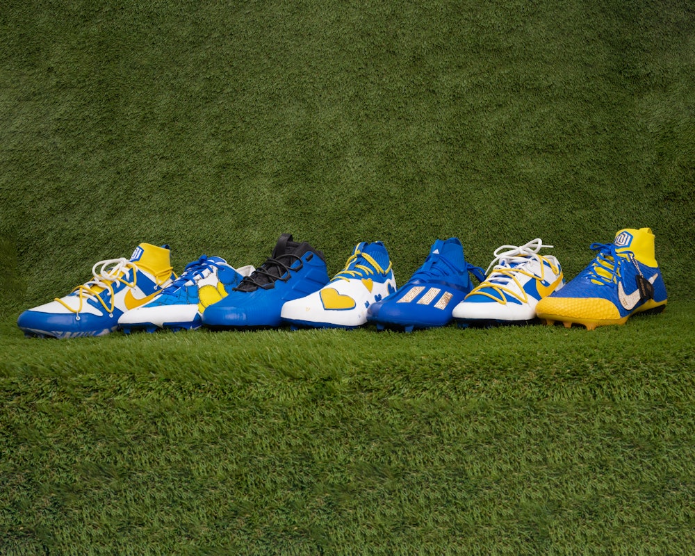 How Odell Beckham Jr.'s $200,000 Super Bowl cleats came to life