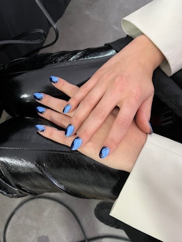 At NYFW 2022, Gina Edwards uses OPI’s new Xbox Collection and Downtown LA Collection for the Christi...