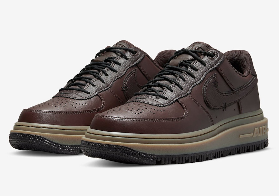 Brown Air Force 1 Shoes.