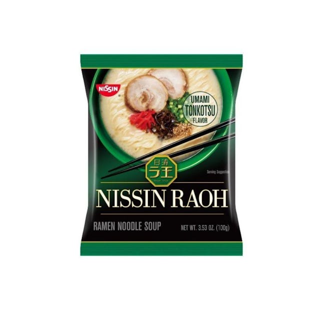 Nissin Raoh Ramen Noodle Soup