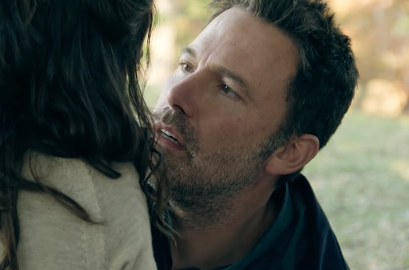Ben Affleck staring into Ana de Armas's face in the 'Deep Water' trailer