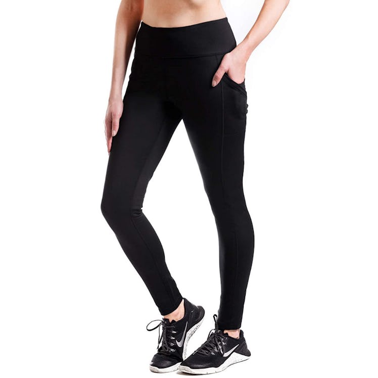 Yogipace Water-Resistant Thermal Fleece-Lined Leggings