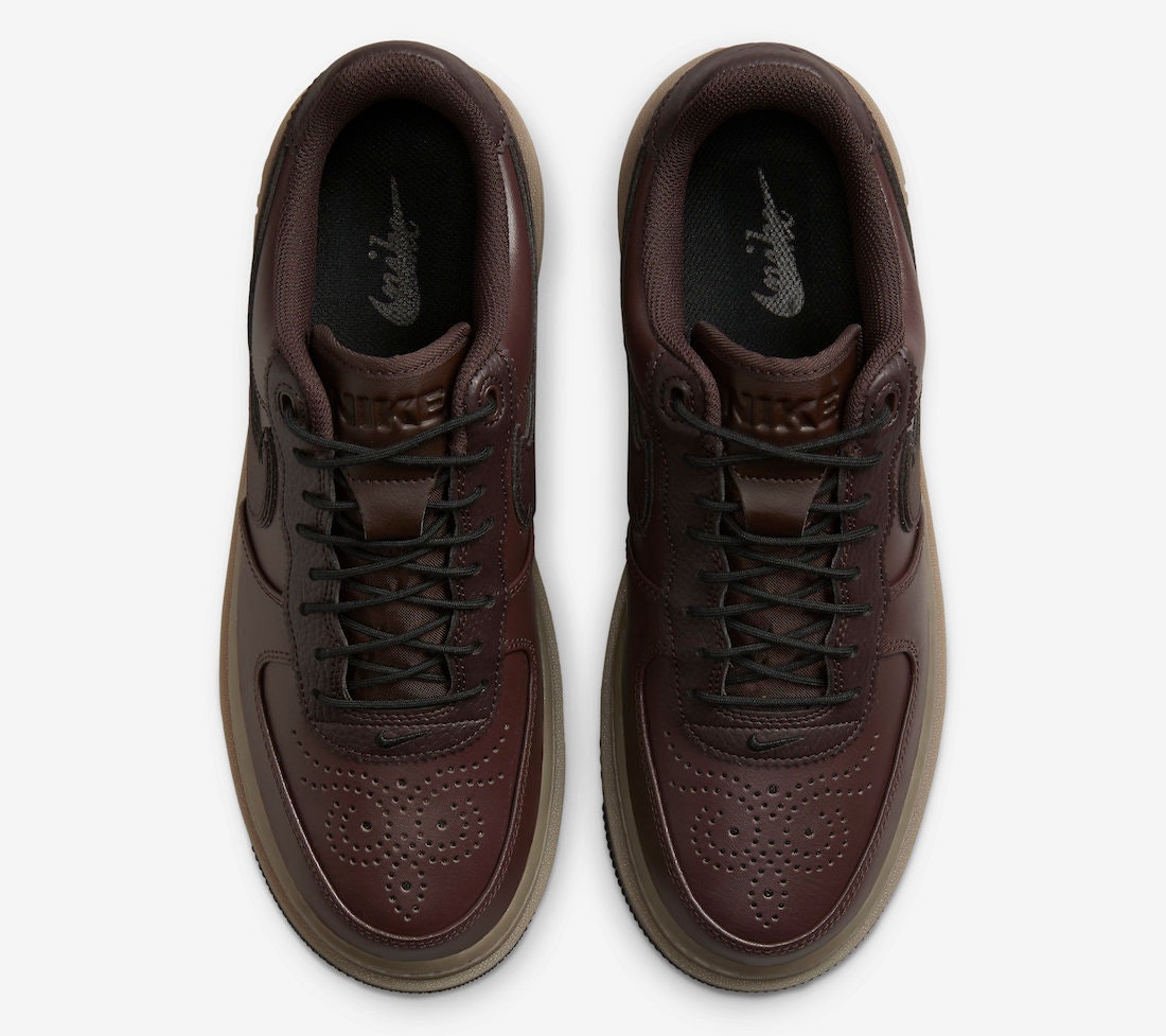 air force 1 in brown