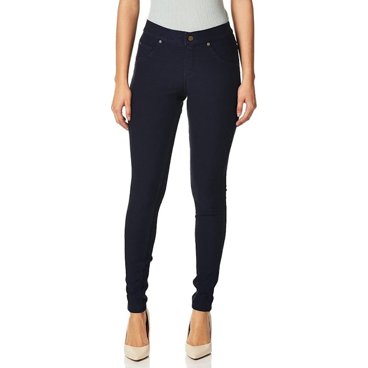 HUE Ultra Soft Fleece-Lined Denim Leggings