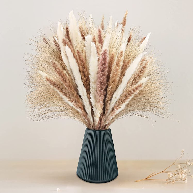 LBTEK Dried Pampas Grass (60-Pieces)