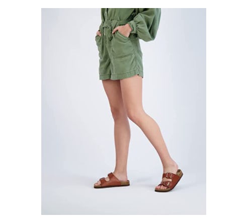 CUSHIONAIRE Women&rsquo;s Lane Cork Footbed Sandal