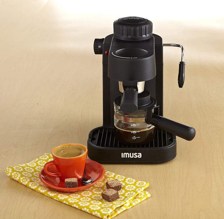 IMUSA USA 4-Cup Espresso/Cappuccino Maker