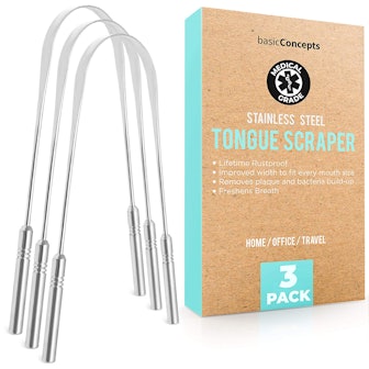 BASIC CONCEPTS Tongue Scraper (3 Pack)