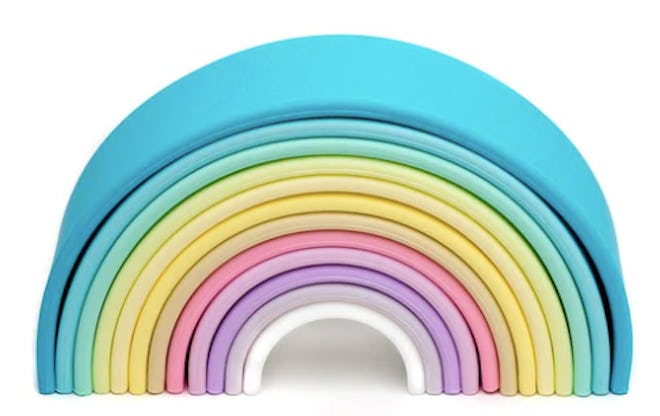 Rainbow Silicone Toy makes a great last minute gift from grandpa