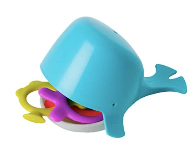 Boon CHOMP Toddler Sensory Bath Tub Whale is a great last minute gift for grandpa to buy