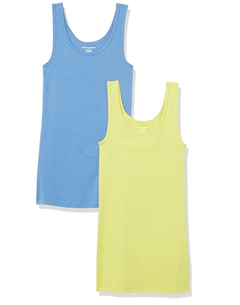 Amazon Essentials Slim-Fit Tank (2-Pack)