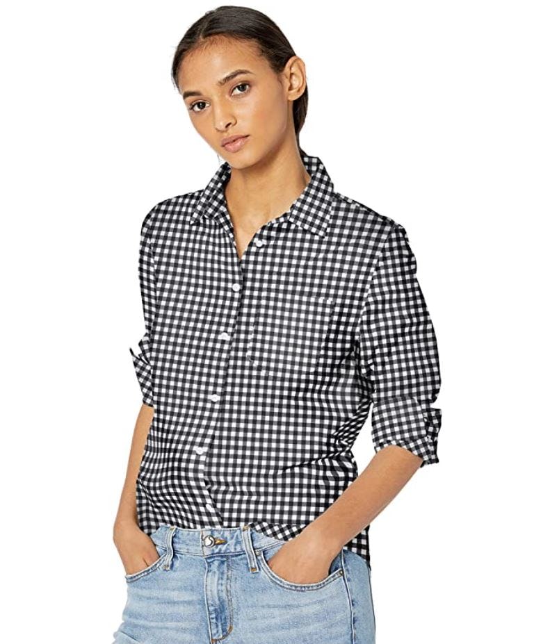 Amazon Essentials Classic-Fit Button Down Poplin Shirt