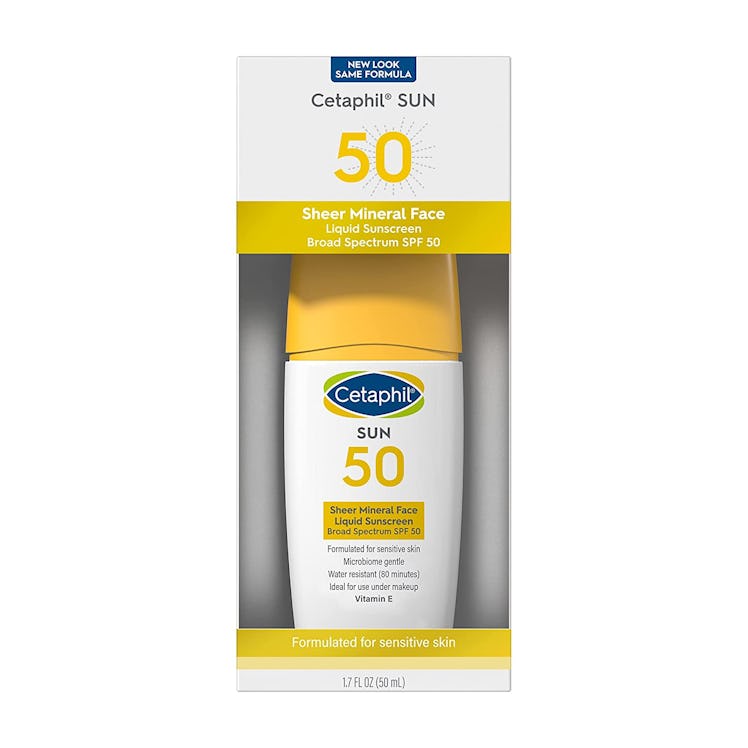 Cetaphil Sheer Mineral Liquid Sunscreen For Face 