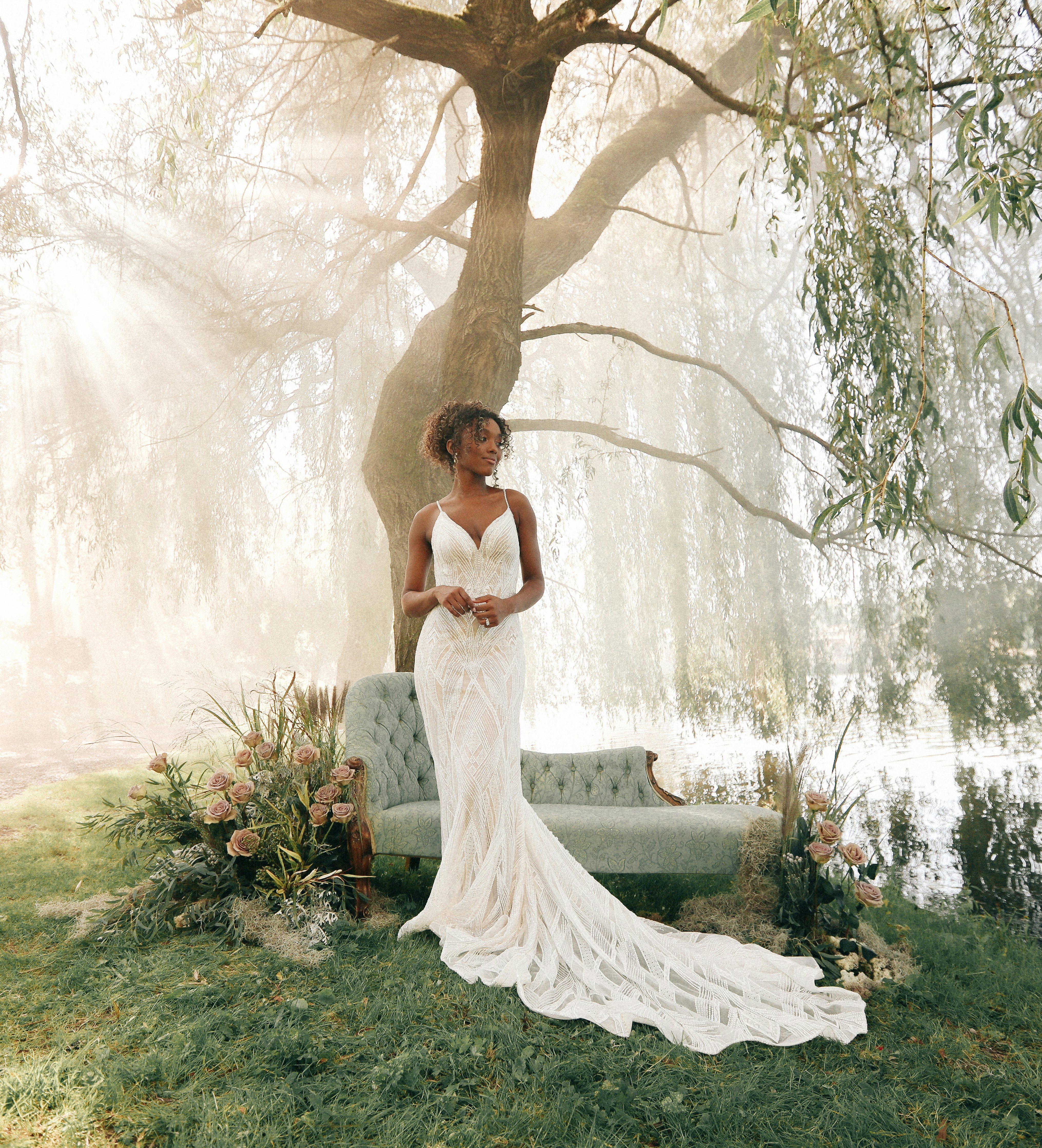 Tiana inspired wedding outlet dress