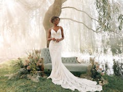 Disney Wedding Dress collection for 2022 includes a Tiana wedding dress.