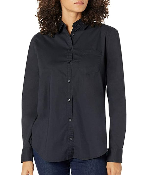 Amazon Essentials Long Sleeve Poplin Shirt