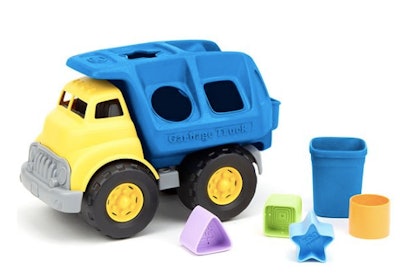 Green Toys Shape Sorter Truck makes a great last minute gift for grandpa