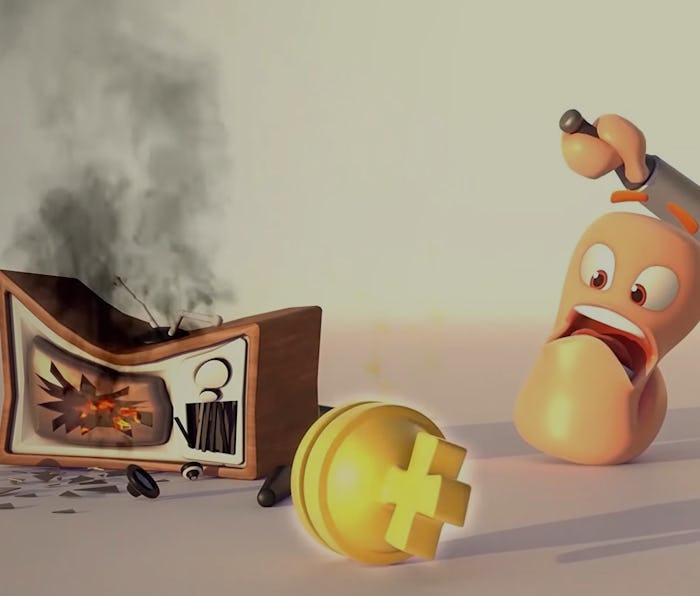 Teaser for a new Worms game from 2020