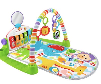 Fisher-Price Deluxe Kick & Play Piano Gym is a great last minute gift for grandma to buy