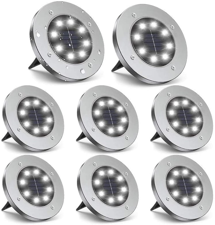 ZGWJ Solar Ground Lights (8-Pack)