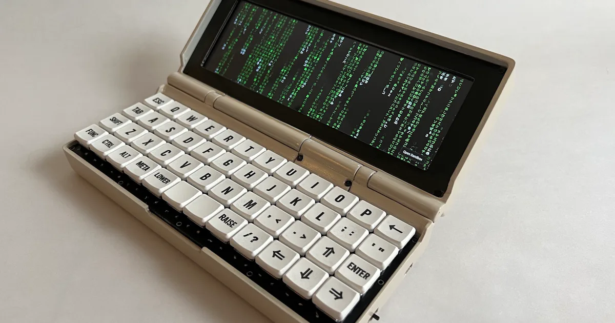 This mouth-watering mini PC comes with a built-in mechanical keyboard