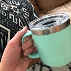 The YETI 10-ounce mug is my go-to everyday mug