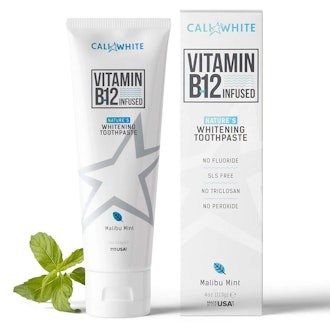 Cali White Vegan Whitening Toothpaste with Vitamin B12