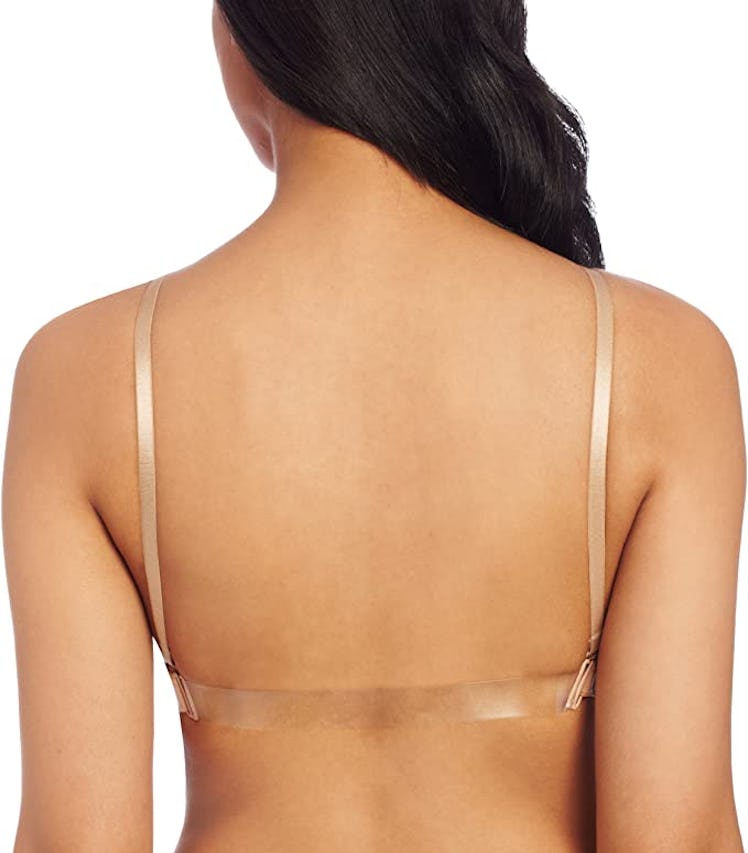 Capezio Seamless Clear Back Bra With Transition Straps