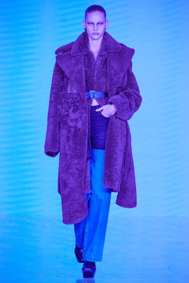 Model in Peter Do fall 2022 show.