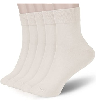 FGZ Thin Cotton Socks (5-Pack)