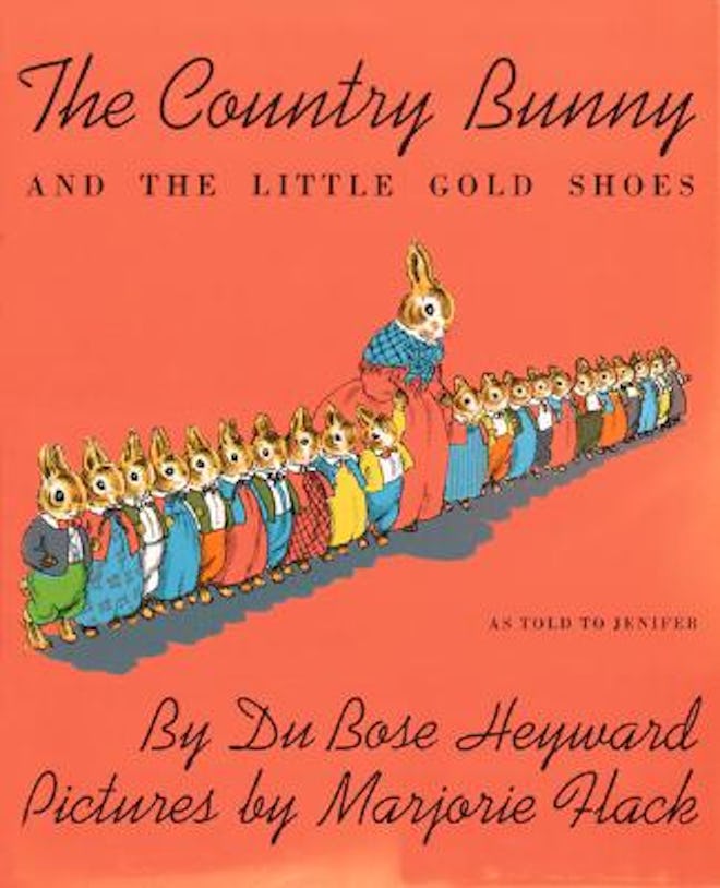 'The Country Bunny And The Little Gold Shoes' written by DuBose Heyward, illustrated by Marjorie Fla...