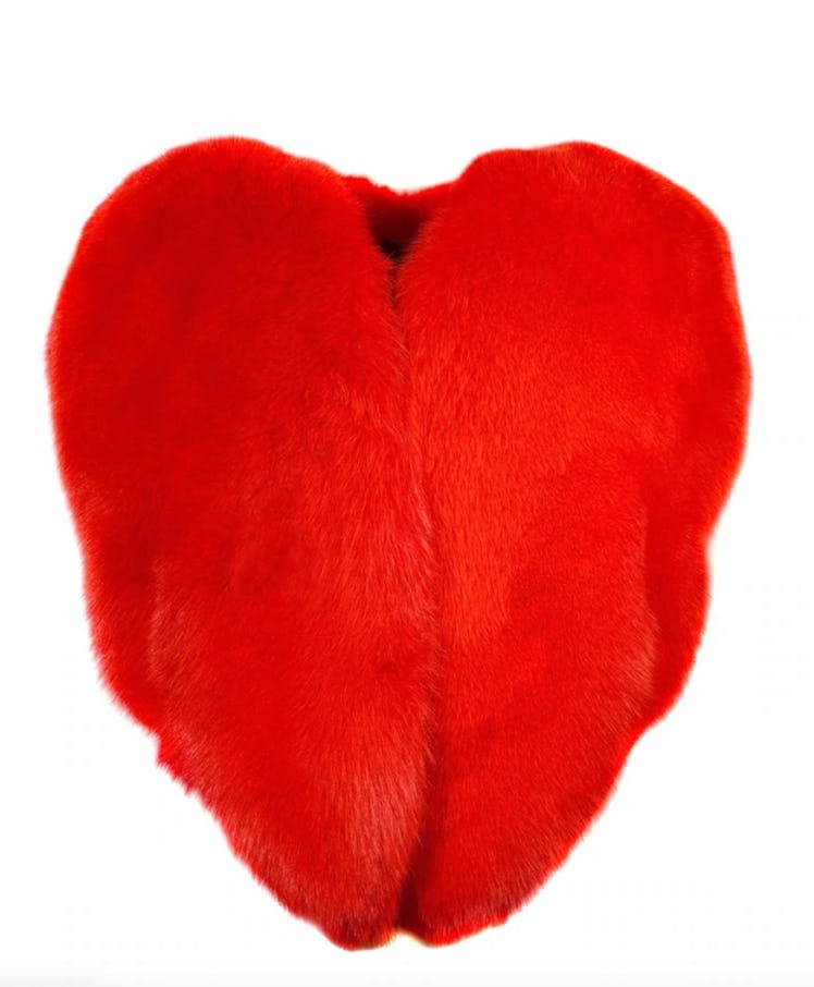 Saint Laurent's Heart-Shaped Coat. 