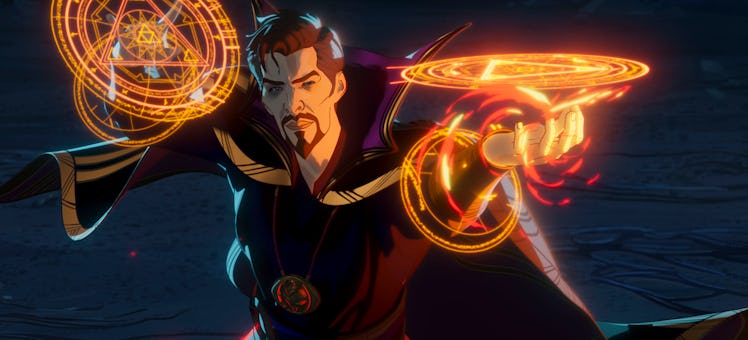 Doctor Strange Supreme (Benedict Cumberbatch) in Episode 9 of Marvel’s What If...?