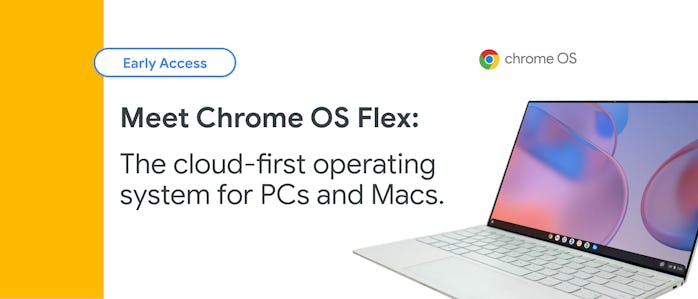 Google's Chrome OS Flex released as early access.