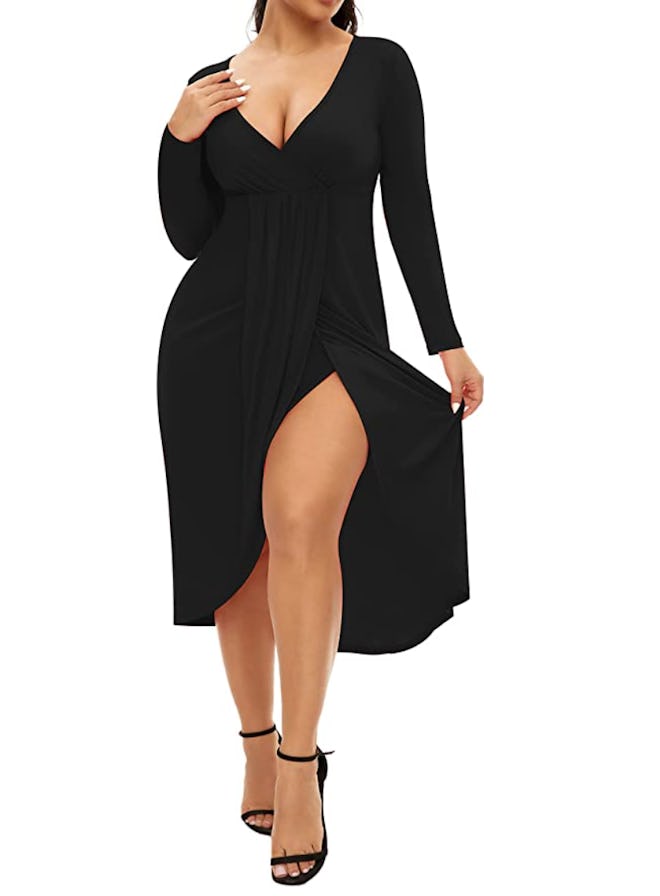 AM Clothes Bodycon Midi Dress