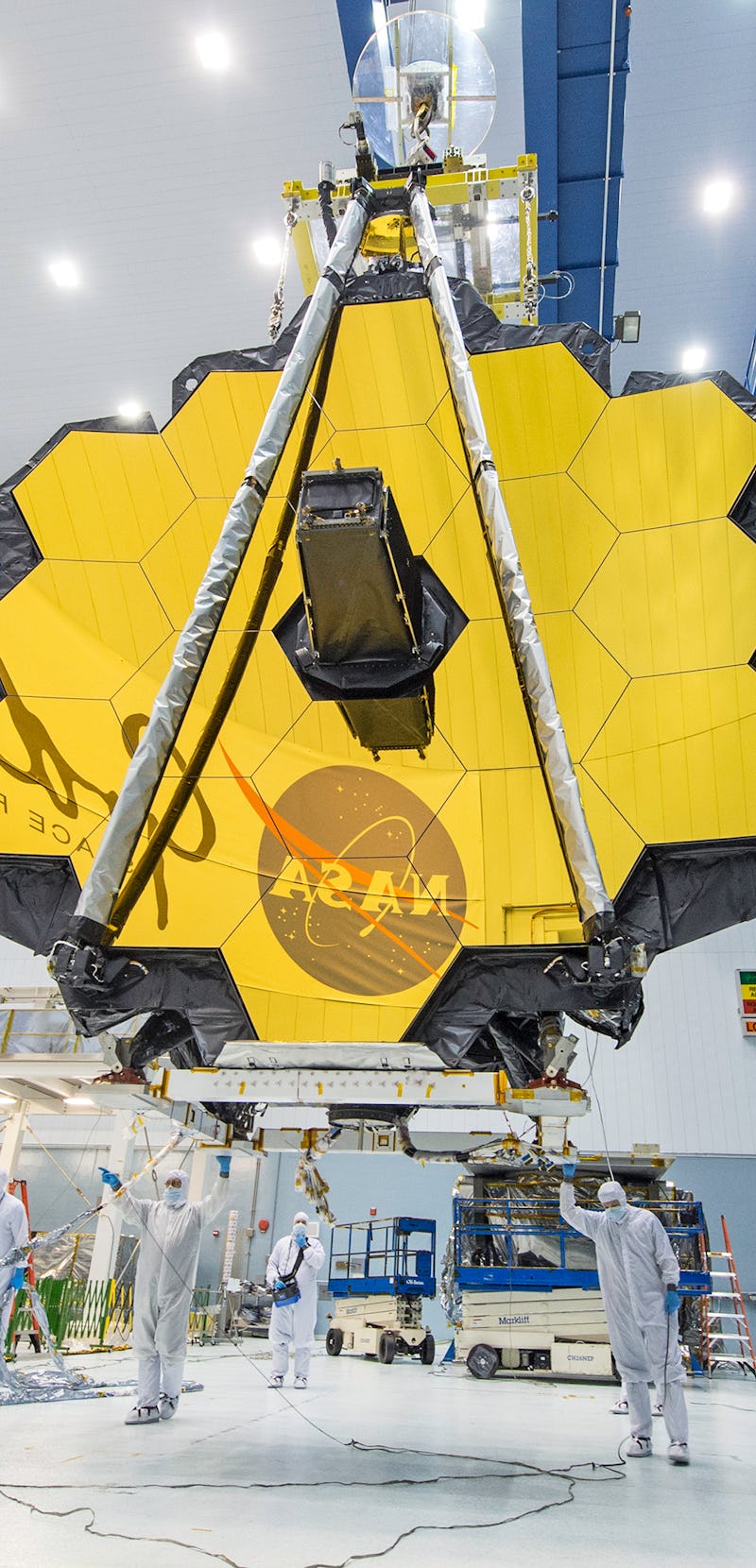 James Webb Space Telescope in NASA clean room