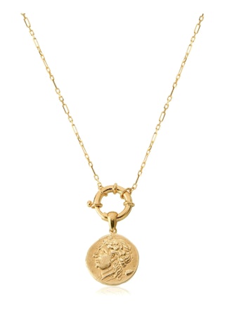 Fine jewelry: Alex Mika Greek Coin Necklace