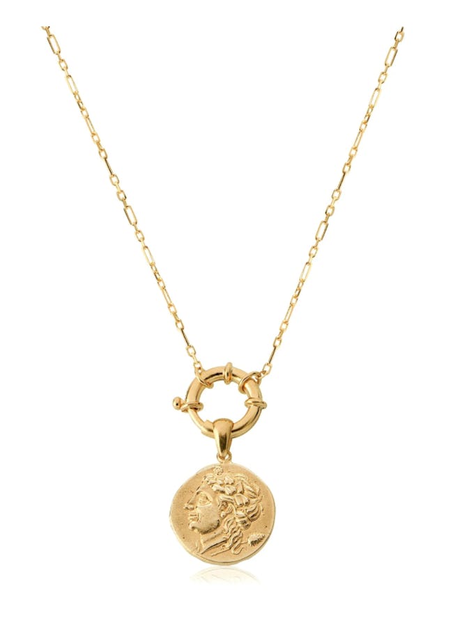 Fine jewelry: Alex Mika Greek Coin Necklace