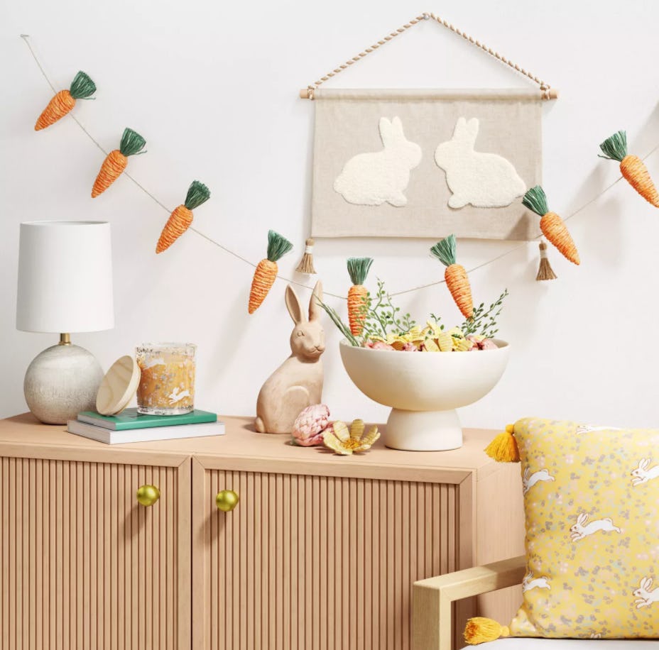 Easter decor is available to shop now in stores and online at Target.