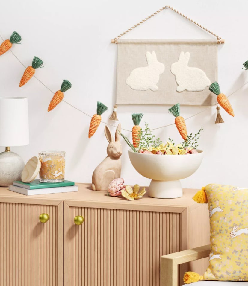 Easter decor is available to shop now in stores and online at Target.