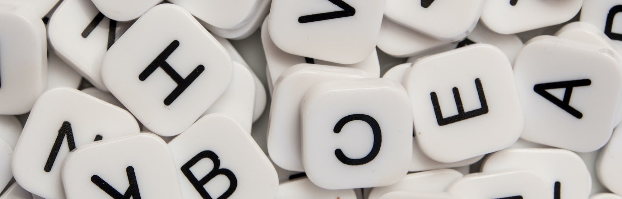 Jumble of letters