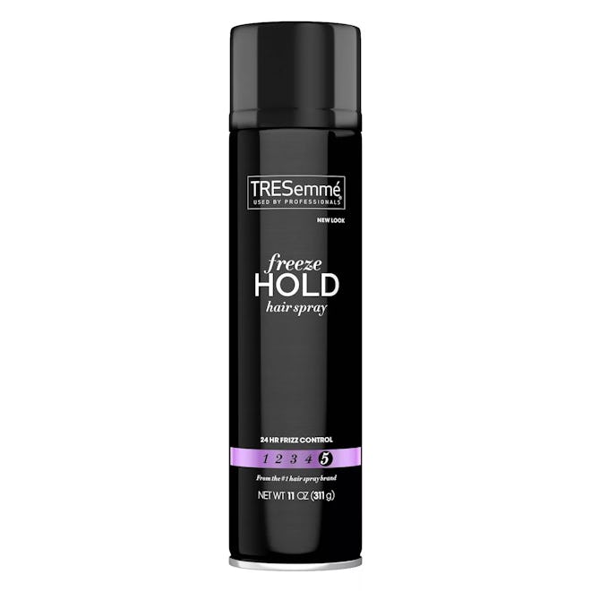 A strong hold hairspray that lasts all day 