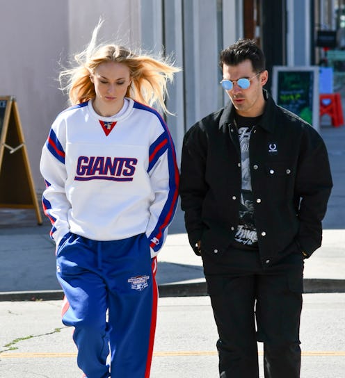 Sophie Turner and Joe Jonas in LA on March 2, 2020.